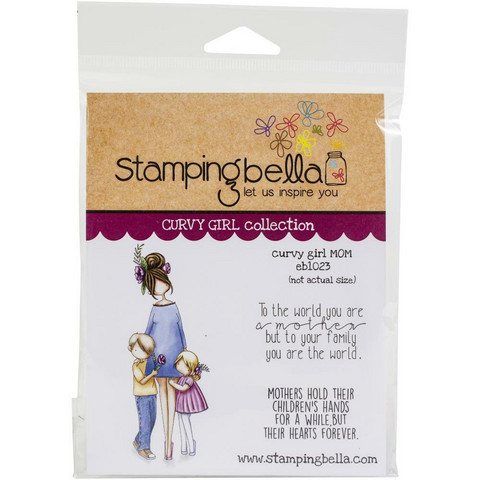 Stamping Bella - Curvy Girl Mom, Leimasetti