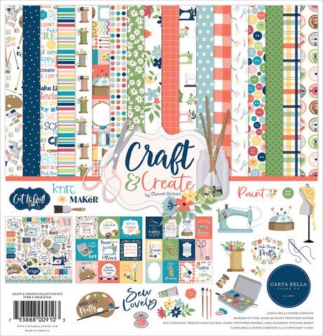 Carta Bella - Craft & Create, Collection Kit 12