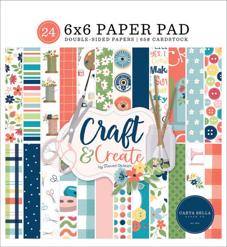 Carta Bella - Craft & Create, Paper Pad 6