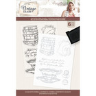 Crafter`s Companion - Sara Signature Vintage Diary Collection, Leimasetti, Exquisite Embellishments