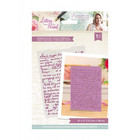 Crafter`s Companion - Sara Signature Letters from The Heart Collection, Kohokuviointitasku, Traditional Script