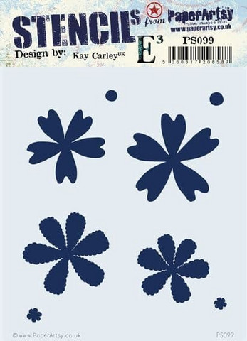 PaperArtsy - Stencil 099, Sapluuna
