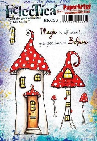 PaperArtsy - E³ Kay Carley 36, Leimasetti, A5