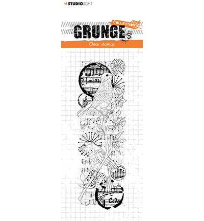 Studio Light - Grunge Collection Birds nr.37, Leima