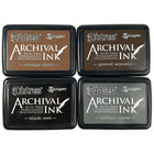 Ranger - Distress Archival Ink Pad Stack, Leimamustetyynysetti, Basics