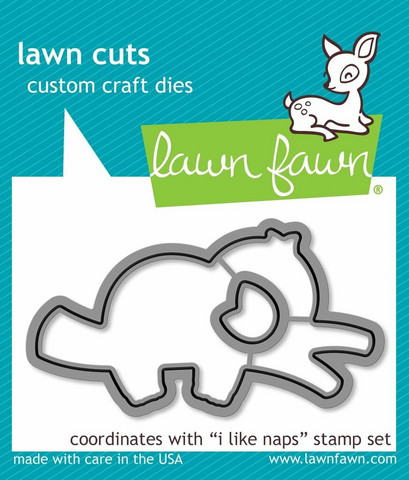 Lawn Fawn - I Like Naps, Stanssisetti