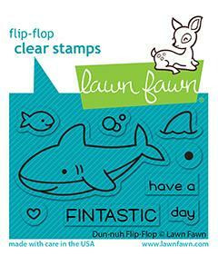 Lawn Fawn - Duh-nuh  Flip-flop, Leimasetti