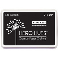 Hero Arts - Dye Ink Pad, India Ink Black