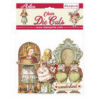 Stamperia - Alice Through the Looking Glass, Clear Die Cuts, 49osaa