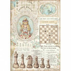 Stamperia - Alice, Rice Paper, A4, Queen Alice