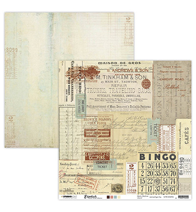 Studio Light - Scrap Cards & Tickets Planner Essentials nr.26, 12
