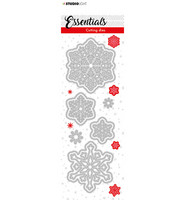 Studio Light - Cutting Die Essentials nr.65, Stanssisetti, Christmas Small Snowflakes 1