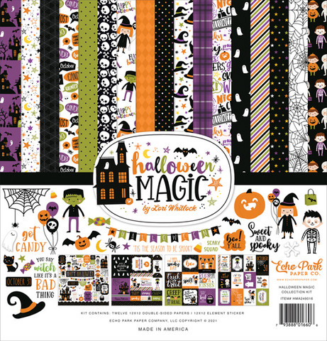 Echo Park - Halloween Magic, Collection Kit 12