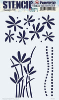PaperArtsy - Stencil 135, Sapluuna