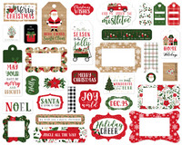 Echo Park - Jingle All The Way Frames & Tags, Leikekuvia, 33 kpl