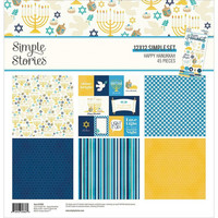 Simple Stories - Happy Hanukkah Simple Set 12