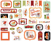 Carta Bella - Welcome Autumn, Ephemera, 33 kpl