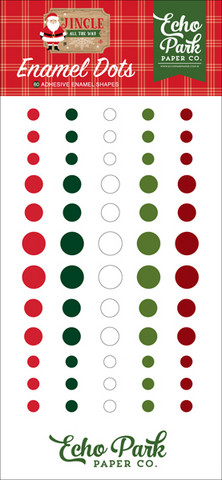 Echo Park - Jingle All The Way, Enamel Dots, 60 kpl