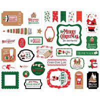 Carta Bella - Christmas Cheer, Ephemera, 33 kpl