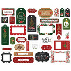 Carta Bella - Happy Christmas Frames & Tags, Leikekuvia, 33 kpl
