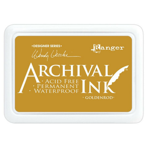 Ranger - Archival Ink leimamustetyyny, Goldenrod