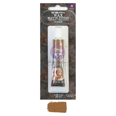 Prima Marketing - Finnabair Art Alchemy Matte Wax, Ochre