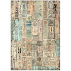Stamperia - Sir Vagabond in Japan, Rice Paper, A4, Oriental Texture