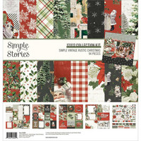 Simple Stories - Simple Vintage Rustic Christmas Collection Kit 12