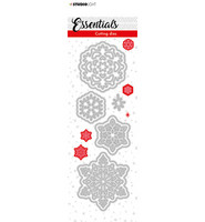 Studio Light - Cutting Die Essentials nr.66, Stanssisetti, Christmas Small Snowflakes 2