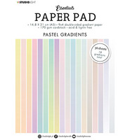 Studio Light - Paper Pad Gradient Pastel Essentials nr.19, A5, Paperikko