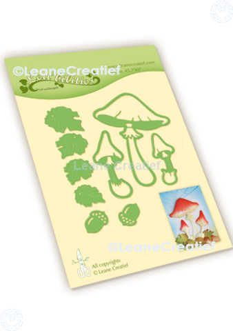 LeCrea Design - Autumn Mushrooms, Stanssisetti
