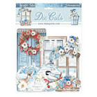 Stamperia - Winter Tales, Die Cuts, 34osaa, Quotes & Labels