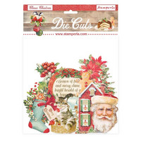 Stamperia - Classic Christmas, Die Cuts, 38osaa, Christmas