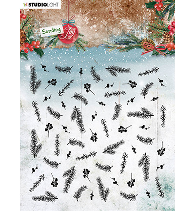 Studio Light - Sending Joy nr.56, Leima, Background Pattern