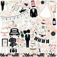 Echo Park - Wedding, Element Sticker 12