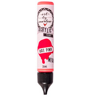 Art by Marlene - Acrylic Paint, Hot Pink Neon Essentials nr.21, 28ml