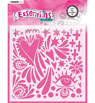 Studio Light - Art by Marlene, Quirky Love Essentials nr.48, Sapluuna, 20x20 cm