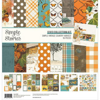 Simple Stories - Simple Vintage Country Harvest Collection Kit 12