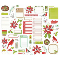 Simple Stories - Make It Merry, Leikekuvat, 60 osaa, Journal