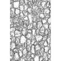 Sizzix - 3D Texture Fades Embossing Folder By Tim Holtz, Kohokuviointitasku, Cobblestone #2
