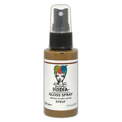 Dina Wakley Media - Gloss Spray, Syrup, 56ml