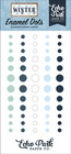 Echo Park - Winter, Enamel Dots, 60 kpl