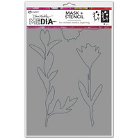 Dina Wakley Media - Growing, Stencils + Masks 6
