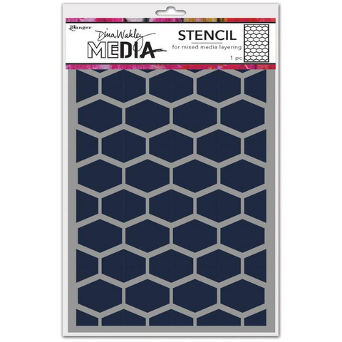 Dina Wakley Media - Lattice, Sapluuna 6
