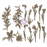 Prima Marketing - Sharon Viv Chipboard Die-Cuts, Bloom