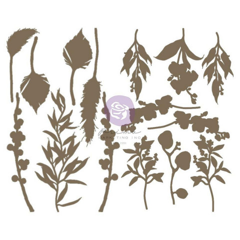Prima Marketing - Sharon Viv Chipboard Die-Cuts, Orchidea