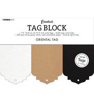 Studio Light - Tag Block Oriental Essentials nr.02, 60osaa