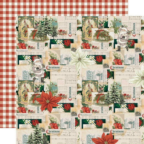 Simple Stories - Simple Vintage Rustic Christmas Double-Sided Cardstock 12