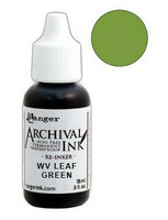 Ranger - Archival Ink leimamustetäyttöpullo, Leaf Green