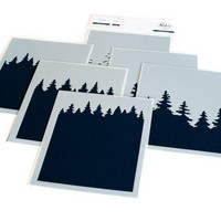 Pinkfresh Studio - Wintry Forest, Kerrossapluunasetti